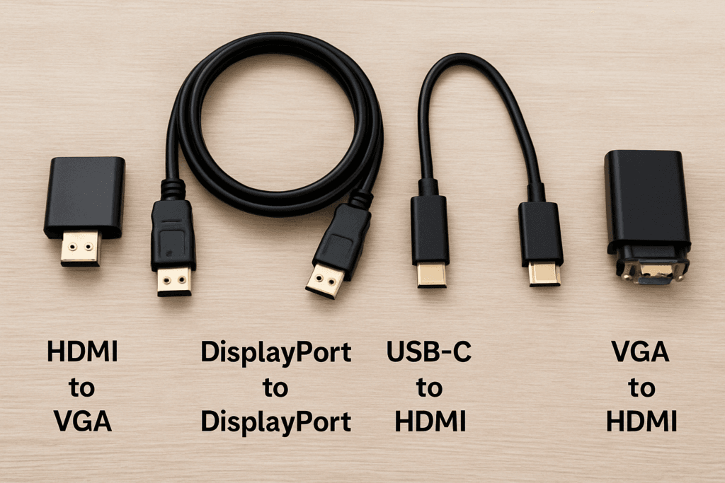 Choose the Right Cable or Adapter