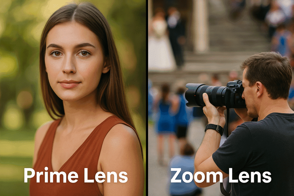 Key Differences Between Prime and Zoom Lenses