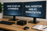 How to Set Up a Powerful Dual Monitor Mini PC Workstation