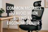 Common Mistakes to Avoid When Buying an Ergonomic Chair